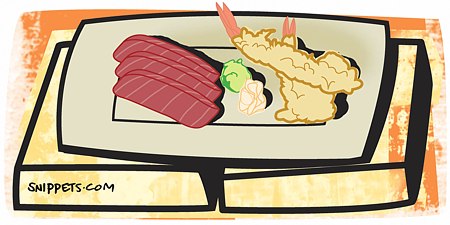 Know your non-sushi items too, like sashimi and tempura