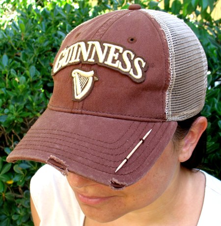 Toothpick Holster on a Baseball Hat