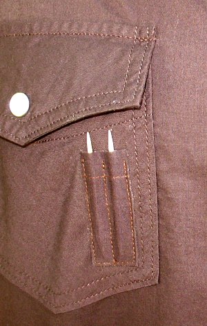Dual Toothpick Pocket for a Hopeless Romantic